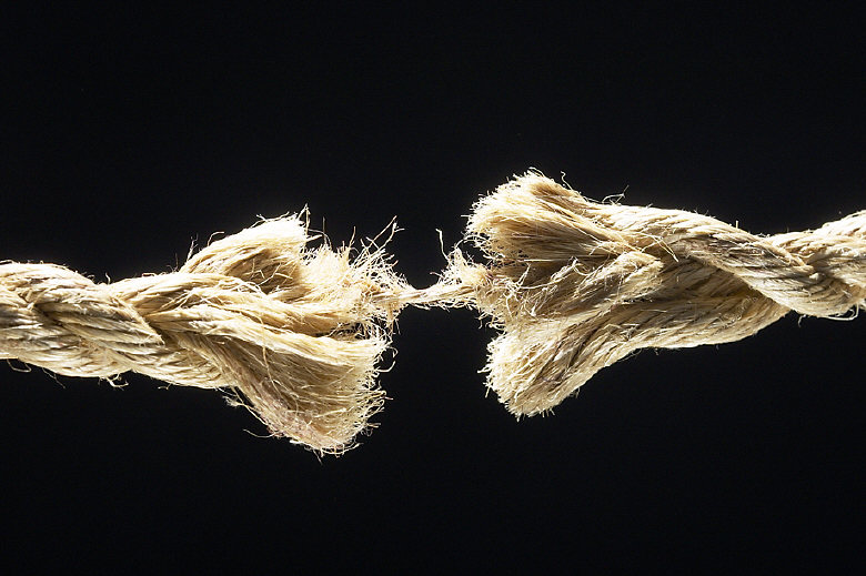 rope - frayed