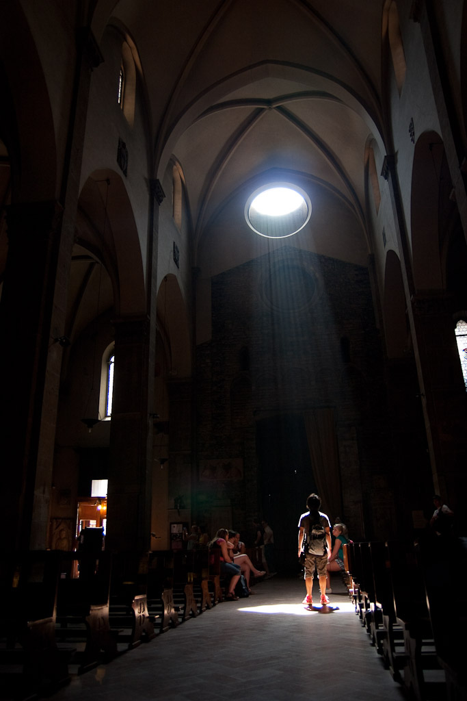 In the Light - cathedral italy